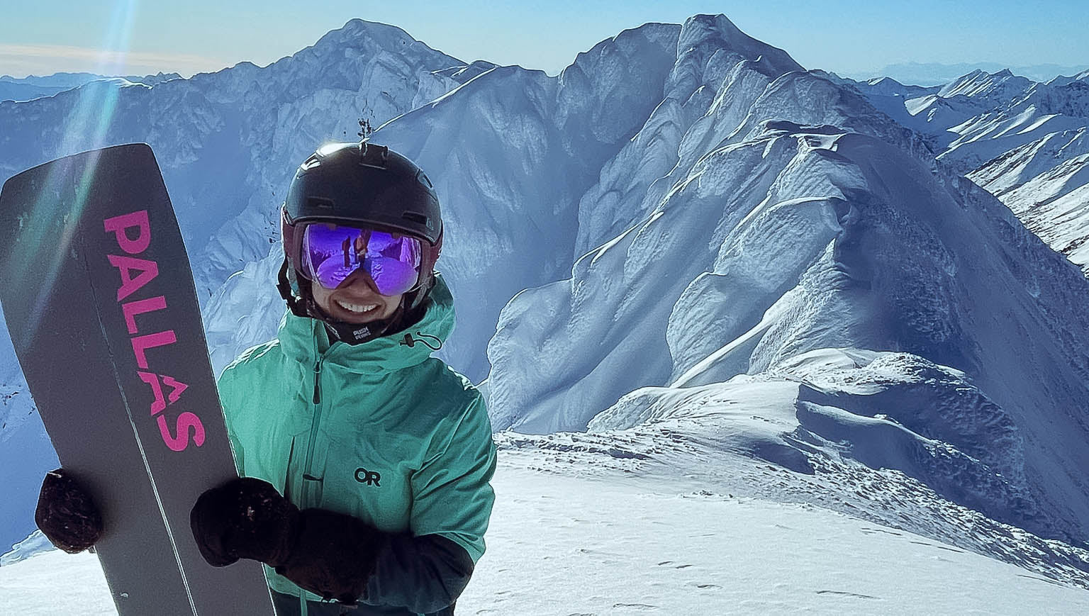 Splitboard sizing Pallas Snowboards