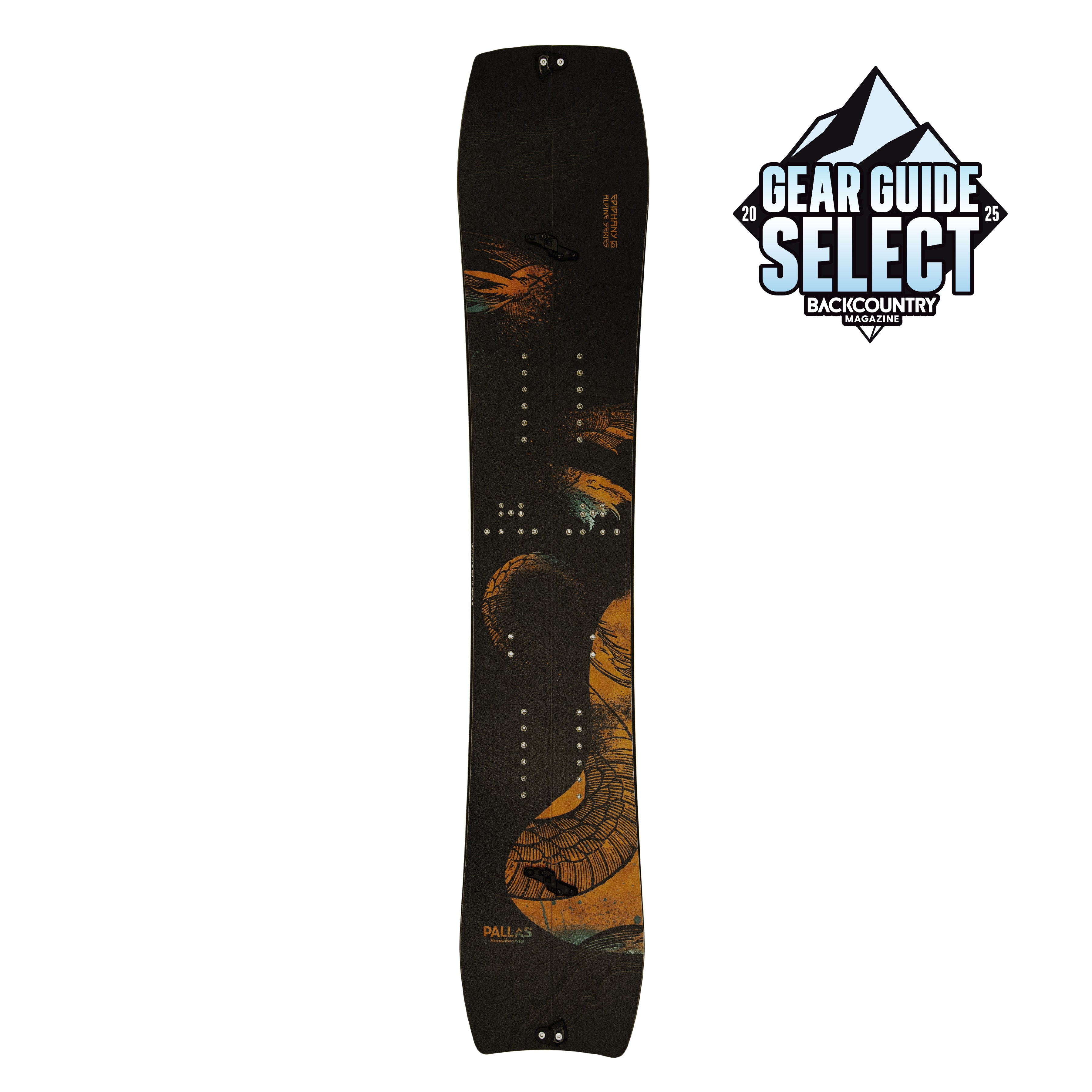 WILD BOAR SR ポリカリップ ルートビアチャート Pallas Snowboards : Epiphany Alpine Series Splitboard