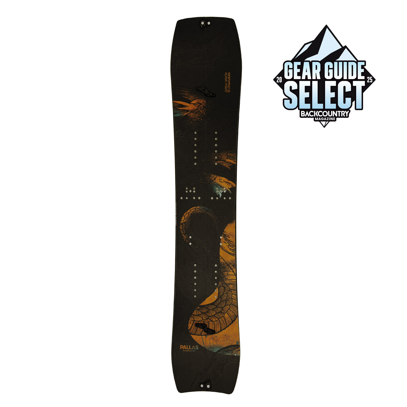 Pallas Epiphany alpine series womens harboot splitboard - backcountry gear guide award winner